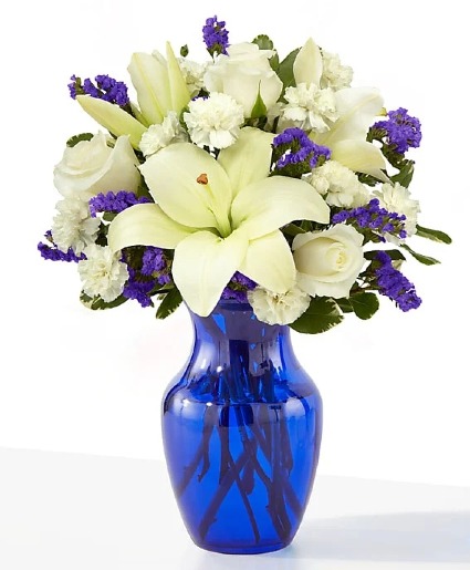 Sapphire Rush Bouquet sympathy 