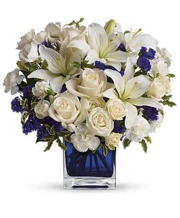 SAPPHIRE SKIES BOUQUET  in Winnipeg, MB | MYRA ROSE FLORIST