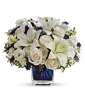 Sapphire Skies Flower Arrangement