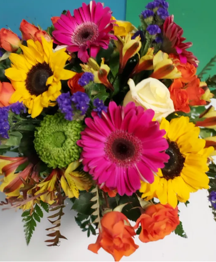 Sassy Sue Vase Arrangement