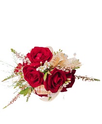 Scarlet Corsage Arrangement