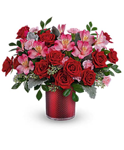 Scarlet Diamonds Arrangement