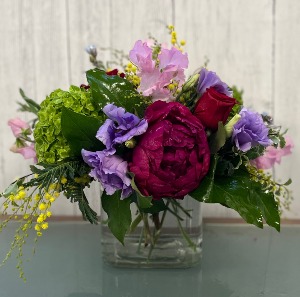 Scarlet Heaven Vase Arrangement