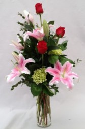 Scented Elegance Vase Arrangement 