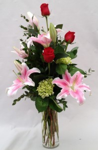 Scented Elegance Vase Arrangement 