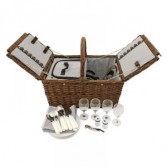 SEASIDE CAPE COD WICKER PICNIC SET 