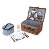SEASIDE NEWPORT WICKER PICNIC SET 