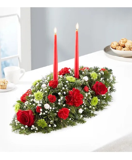 Season greeting centerpiece Christmas