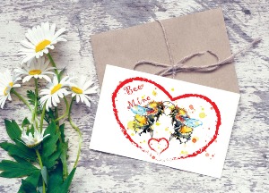 Seasonal 5x7 Greeting Cards Cards by The B Nest Studios