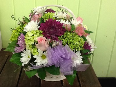 Seasonal Basket Arrangement Basket Arrangement