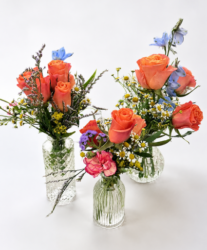 Seasonal Baubles Bud Vases
