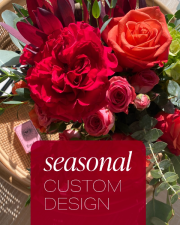 Seasonal Custom Design Flower Arrangement