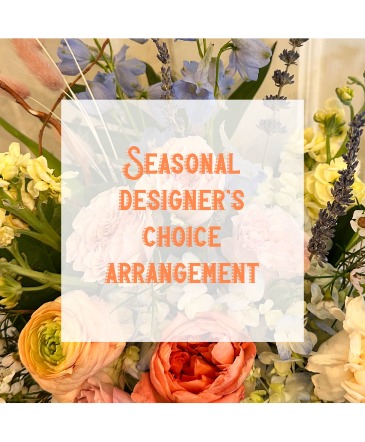 Seasonal Designer's Choice Flower Arrangement in Marion, IA | Roots In Bloom