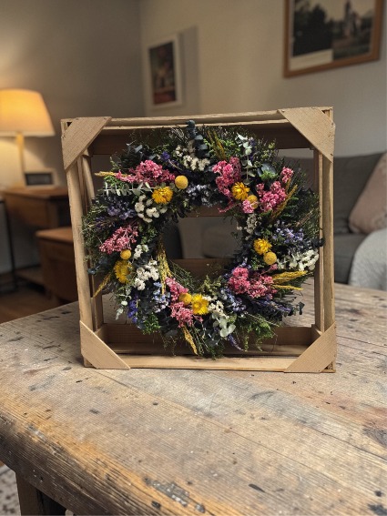 Cape May Floral Wreath 