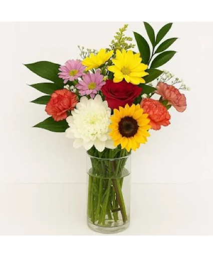 Seasonal flowers vase 