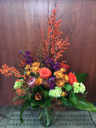 Seasonal Sensations Vase Arrangement