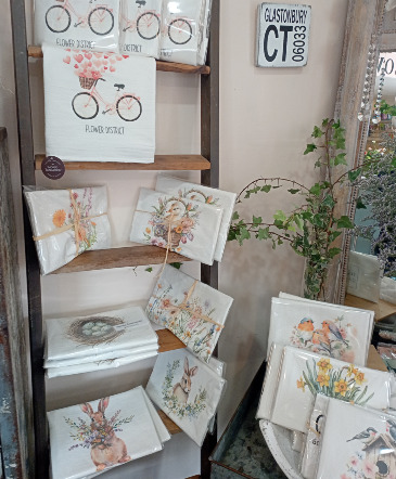 Seasonal Tea Towels  in Glastonbury, CT | THE FLOWER DISTRICT