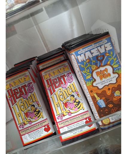 Seattle Chocolate candy bars 