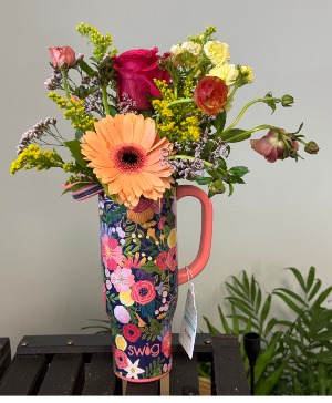 SECRET GARDEN SWIG WITH FLOWERS 