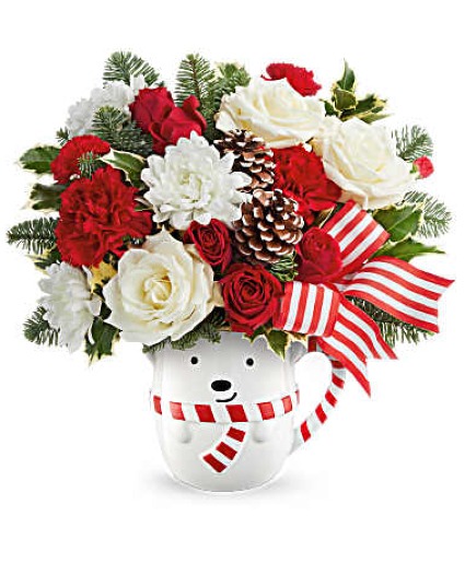 Send A Hug Cozy Cub CHRISTMAS