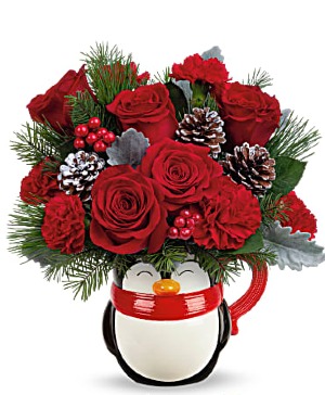 Send A Hug North Pole Penguin Bouquet