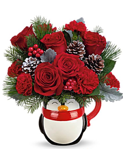 Send A Hug North Pole Penguin Bouquet