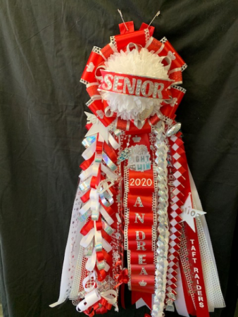 Senior Homecoming Mum Silk Homecoming Mum