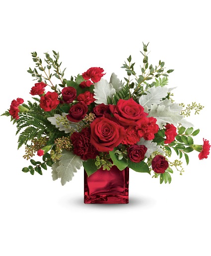 SENSATIONAL CHRISTMAS Vase Arrangement