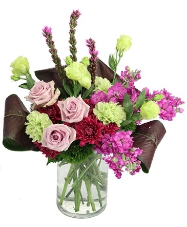 Sensational Sentiment Vase Arrangement in Houston, TX | Village Greenery & Flowers