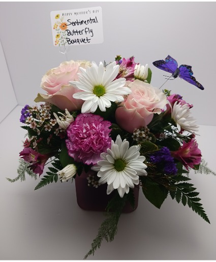 Sentimental Butterfly Bouquet 