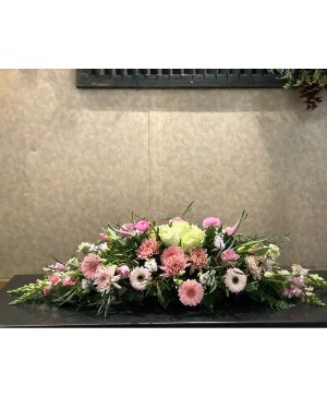 Sentimental Long and Low centerpiece