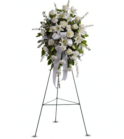 Sentiments of Serenity Funeral Spray