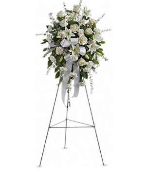 Sentiments of Serenity Spray Flower Arrangement