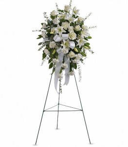Sentiments of Serenity Spray Standing Spray