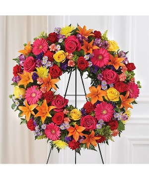 Serene Blessings™ Bright Standing Wreath 