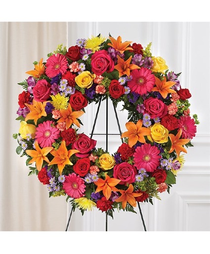 Serene Blessings™ Bright Standing Wreath 