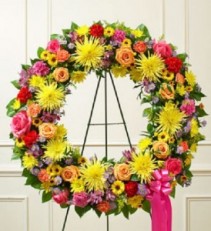 Serene Blessings Bright Standing Spray