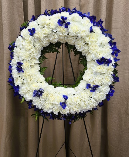 SERENE BLESSINGS WREATH STANDING SPRAY