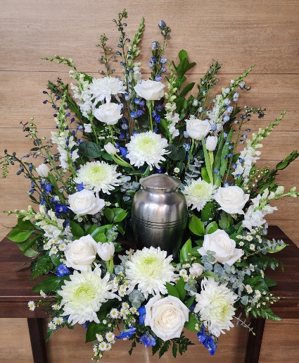 Serene Remembrance Cremation Wreath