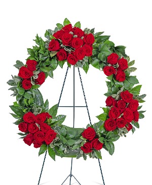 Serene Sanctuary Wreath Sympathy