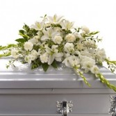 Serene Splendor Casket Flowers