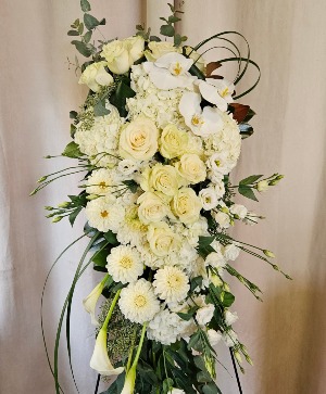 Serene Sympathy  Standing Spray 