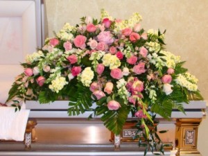 Serenity  Casket Spray