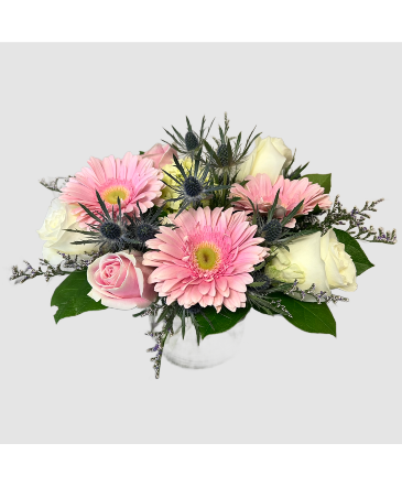 Serenity in Bloom Floral Arrangement in Mattapoisett, MA | Blossoms Flower Shop