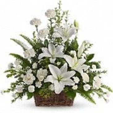 SERENITY PRAYER BASKET Sympathy flowers