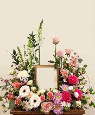 Serenity Remembrance Frame  in Winnipeg, MB | CHARLESWOOD FLORISTS