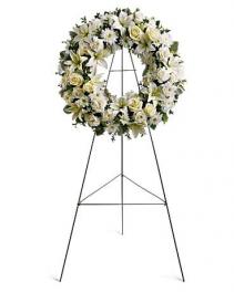 Serenity Wreath Standing Spray