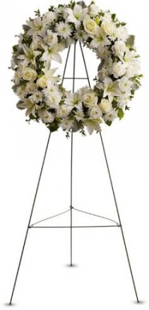 Serenity Wreath Funeral Spray