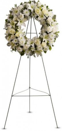 Serenity Wreath Funeral Spray
