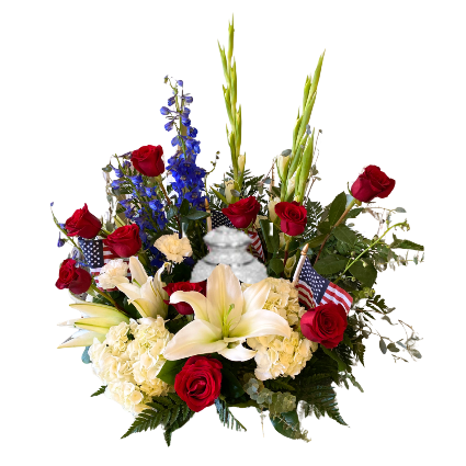 SF Brave and Patriotic Memorial Flowers